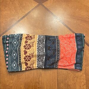 Multicolor Bohemian Swim Top